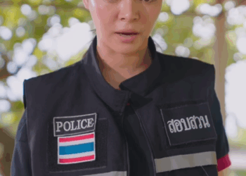 [ครบชุด] T2810051 างด าวโดนตำรวจไล แต หญ งคนน กท งไว กลางน